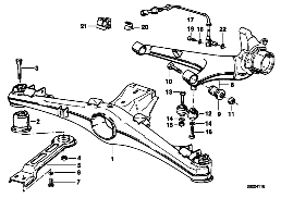 Rearaxle support